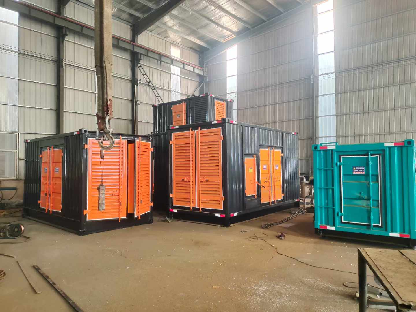 微山500kw柴油发电机组可以带动多少功率设备？